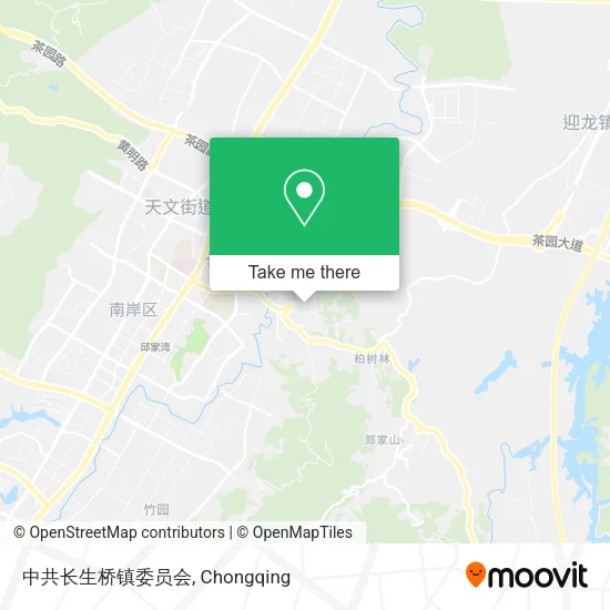 中共长生桥镇委员会 map
