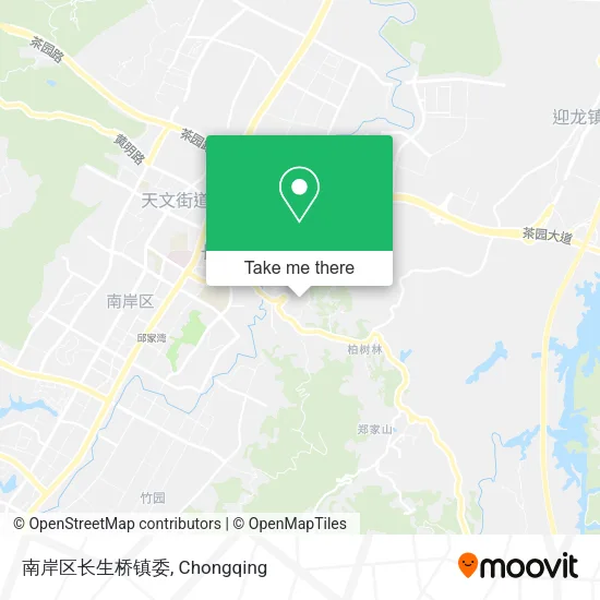 南岸区长生桥镇委 map
