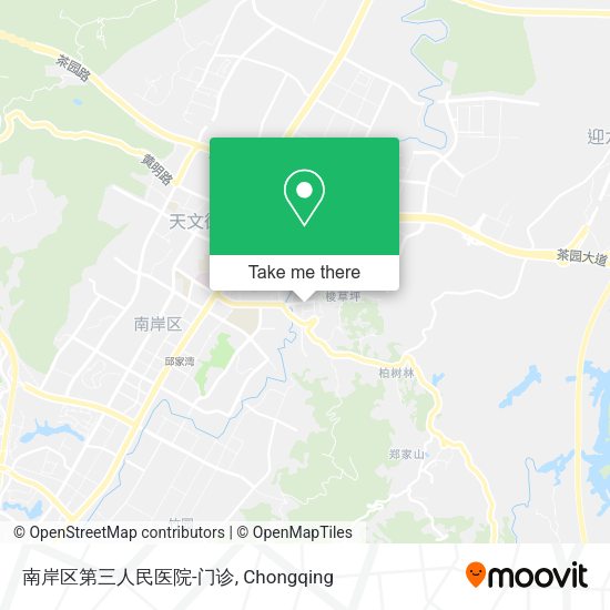 南岸区第三人民医院-门诊 map