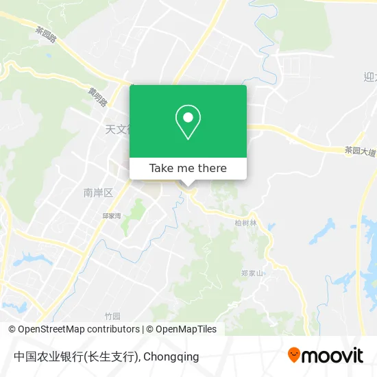 中国农业银行(长生支行) map