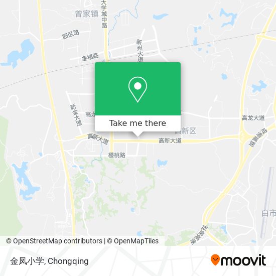 金凤小学 map