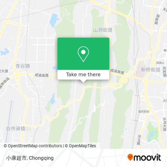 小康超市 map