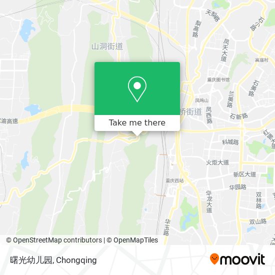 曙光幼儿园 map