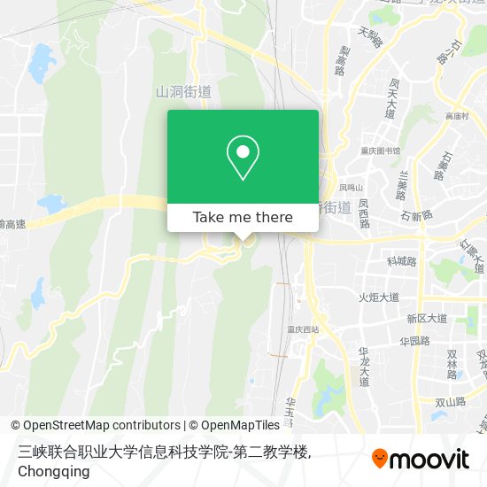 三峡联合职业大学信息科技学院-第二教学楼 map