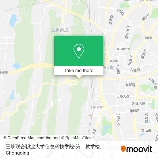 三峡联合职业大学信息科技学院-第二教学楼 map
