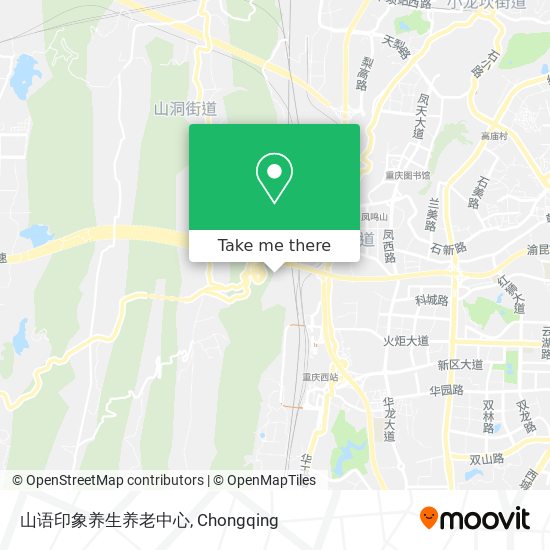山语印象养生养老中心 map