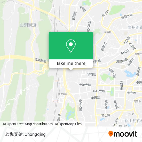 欣悦宾馆 map