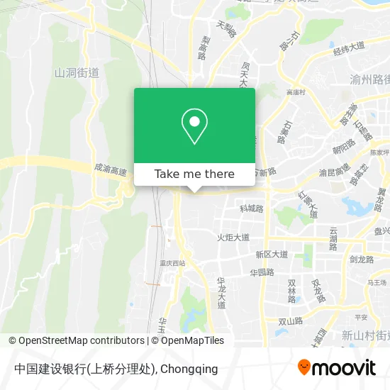 中国建设银行(上桥分理处) map