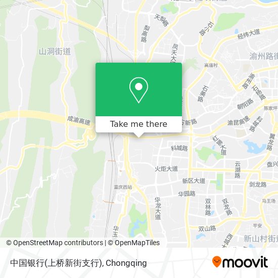 中国银行(上桥新街支行) map