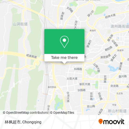 林枫超市 map