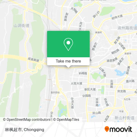 林枫超市 map