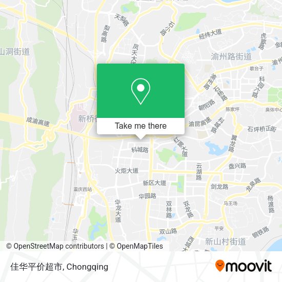 佳华平价超市 map
