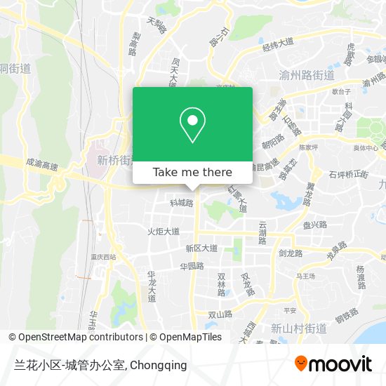 兰花小区-城管办公室 map