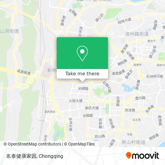 名泰健康家园 map