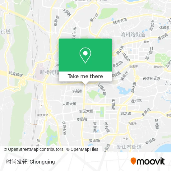 时尚发轩 map