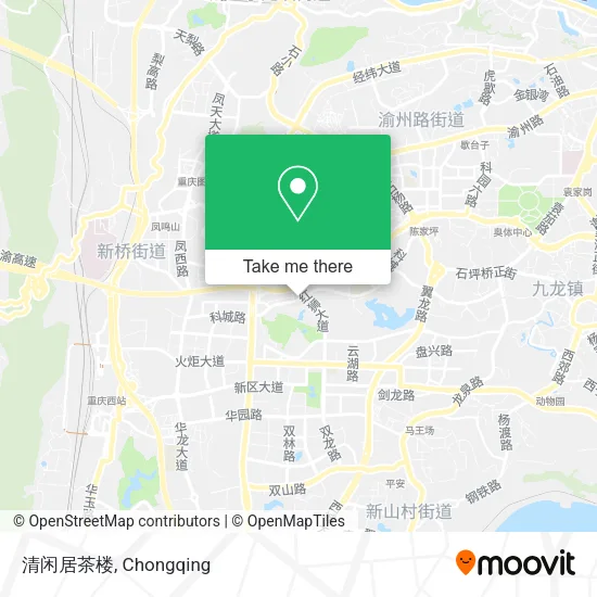 清闲居茶楼 map