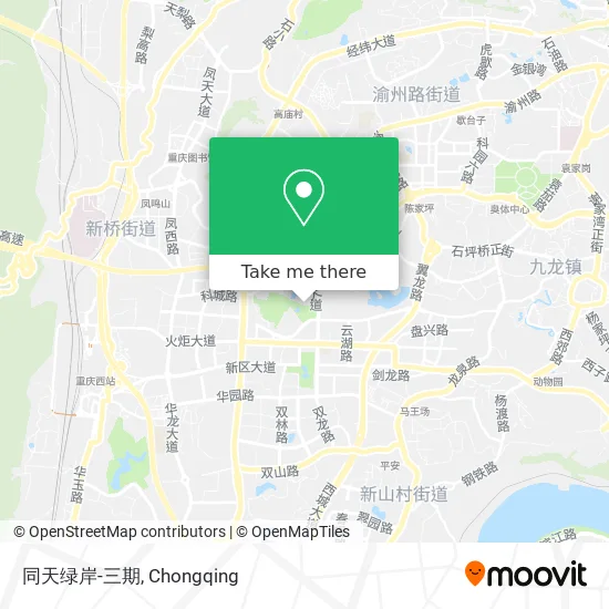 同天绿岸-三期 map