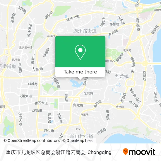 重庆市九龙坡区总商会浙江缙云商会 map