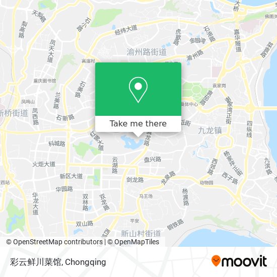 彩云鲜川菜馆 map