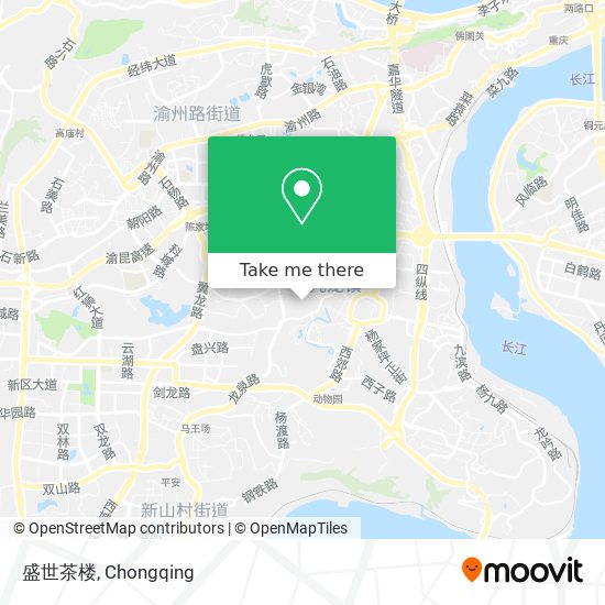 盛世茶楼 map
