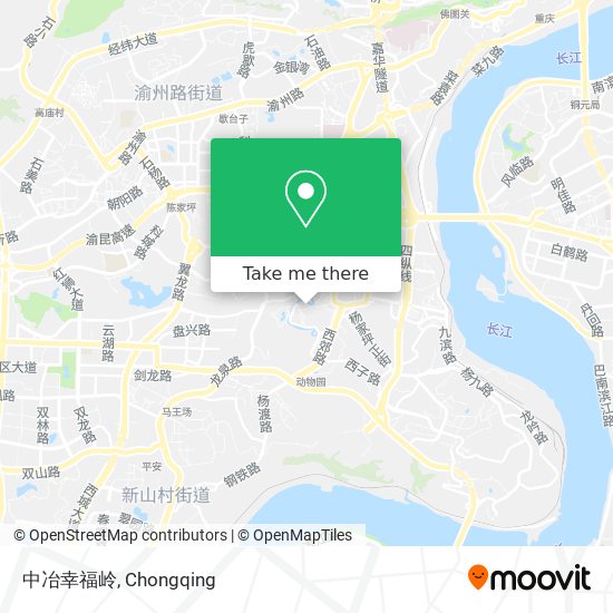 中冶幸福岭 map