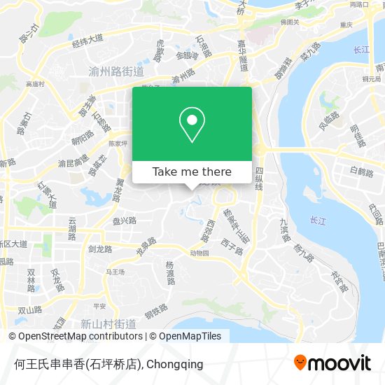 何王氏串串香(石坪桥店) map