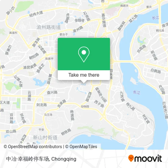 中冶·幸福岭停车场 map