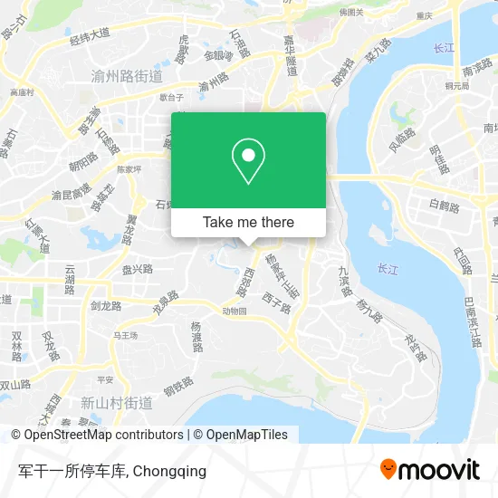 军干一所停车库 map