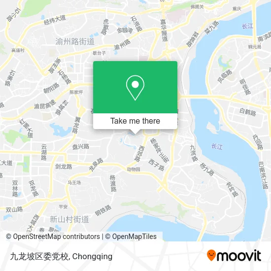 九龙坡区委党校 map