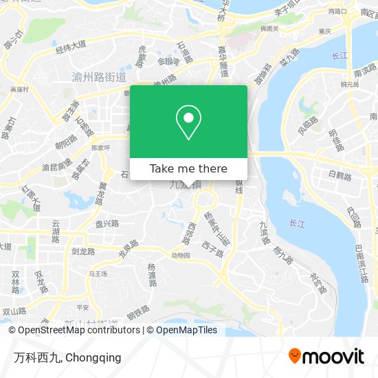 万科西九 map