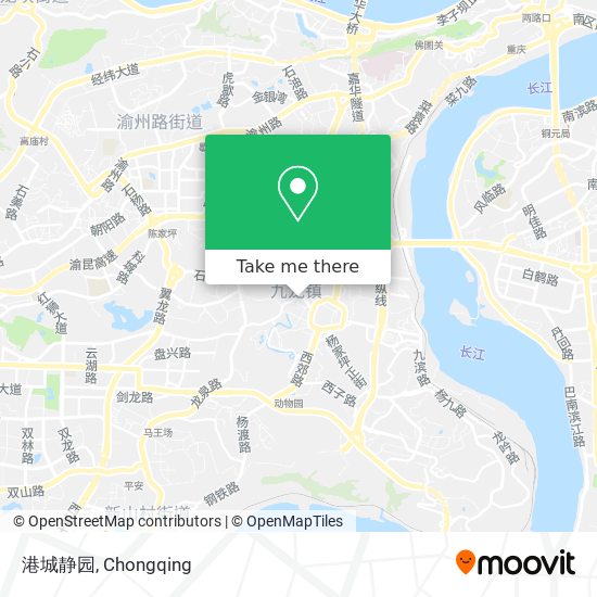 港城静园 map