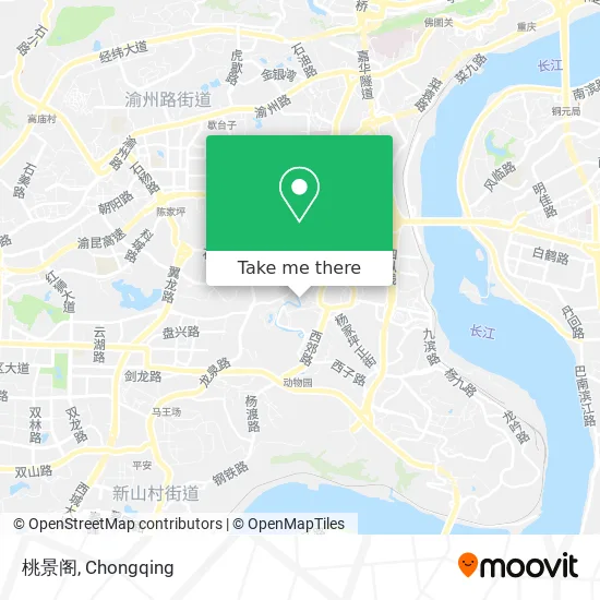 桃景阁 map