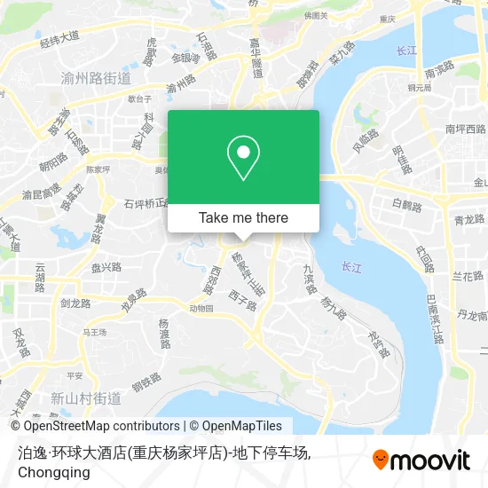 泊逸·环球大酒店(重庆杨家坪店)-地下停车场 map