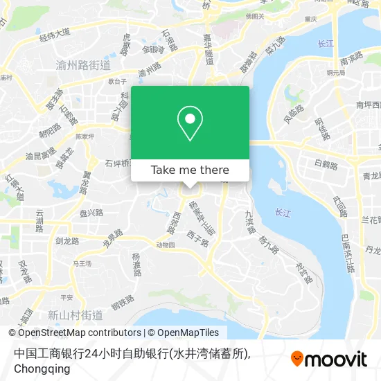 中国工商银行24小时自助银行(水井湾储蓄所) map