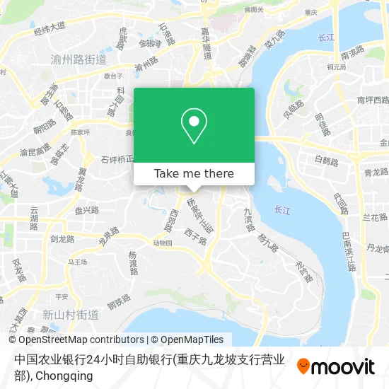 中国农业银行24小时自助银行(重庆九龙坡支行营业部) map