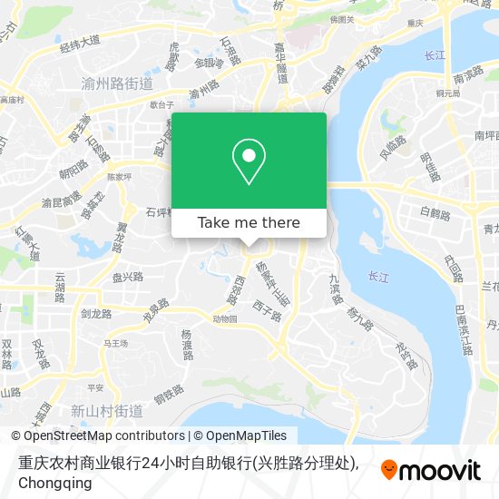 重庆农村商业银行24小时自助银行(兴胜路分理处) map