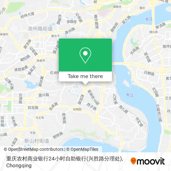 重庆农村商业银行24小时自助银行(兴胜路分理处) map