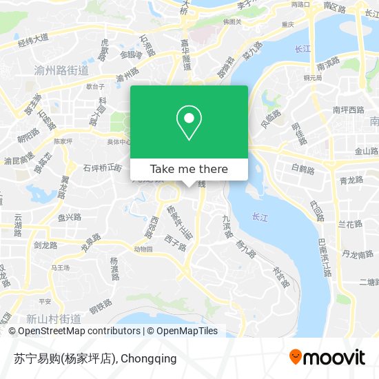 苏宁易购(杨家坪店) map