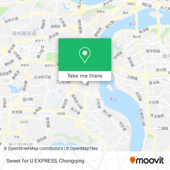 Sweet for U EXPRESS map