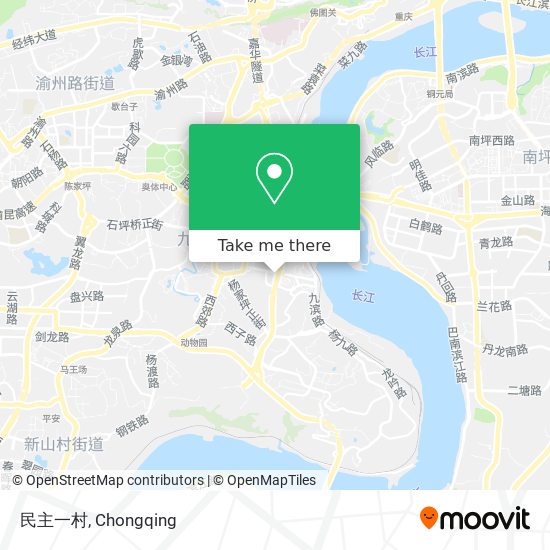 民主一村 map
