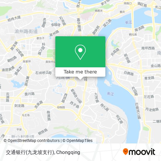 交通银行(九龙坡支行) map