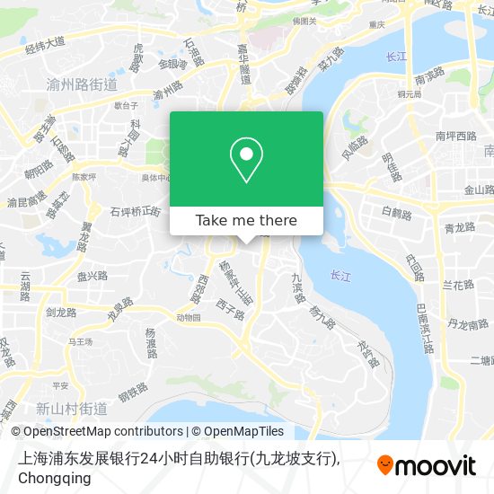 上海浦东发展银行24小时自助银行(九龙坡支行) map