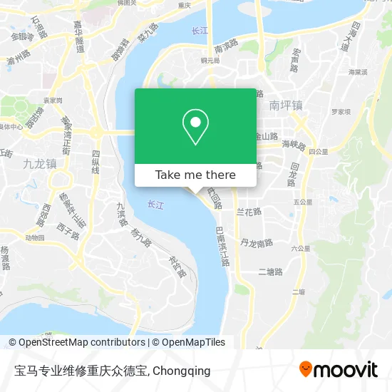 宝马专业维修重庆众德宝 map
