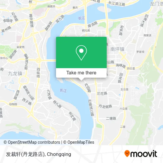 发裁轩(丹龙路店) map