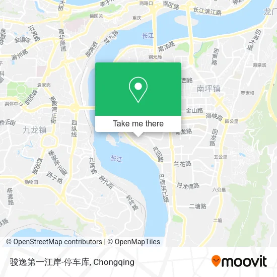 骏逸第一江岸-停车库 map