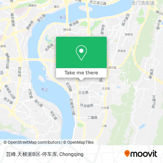 芸峰.天梭派B区-停车库 map