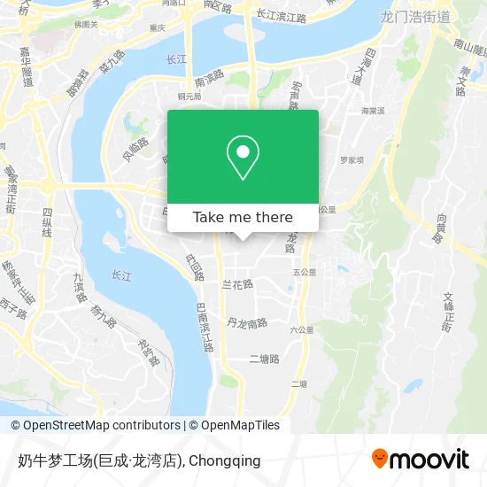 奶牛梦工场(巨成·龙湾店) map