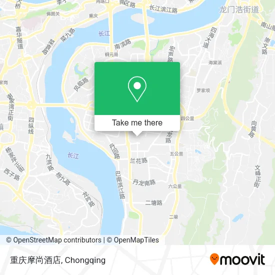 重庆摩尚酒店 map