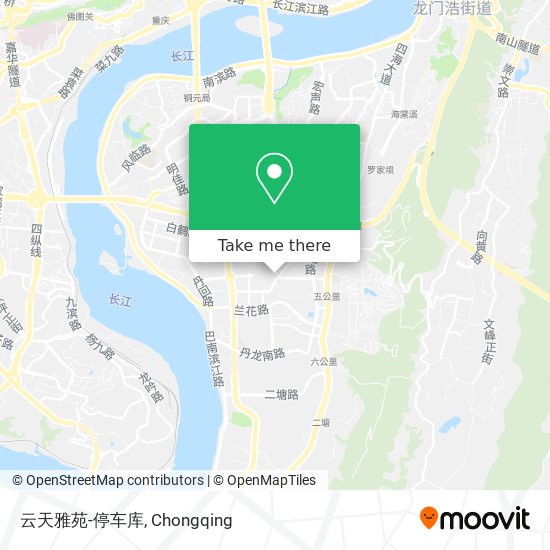 云天雅苑-停车库 map