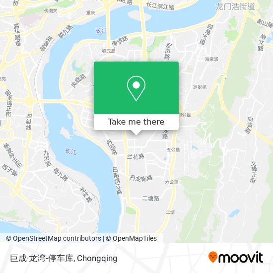 巨成·龙湾-停车库 map